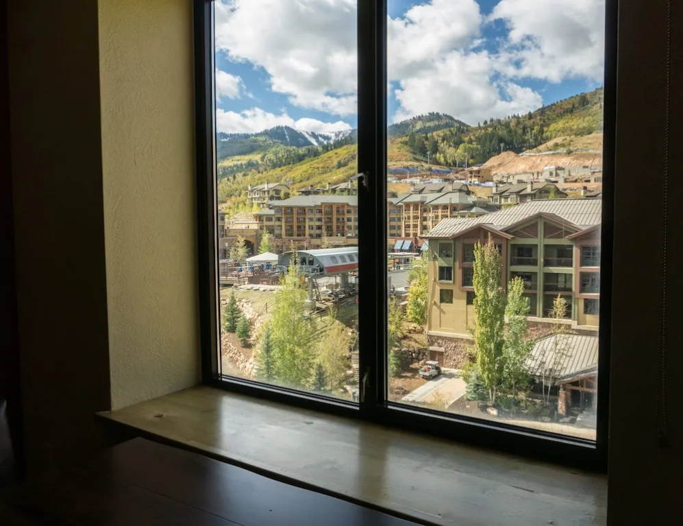 Next to the Red Pine Gondola for Great Winter View by RedAwning