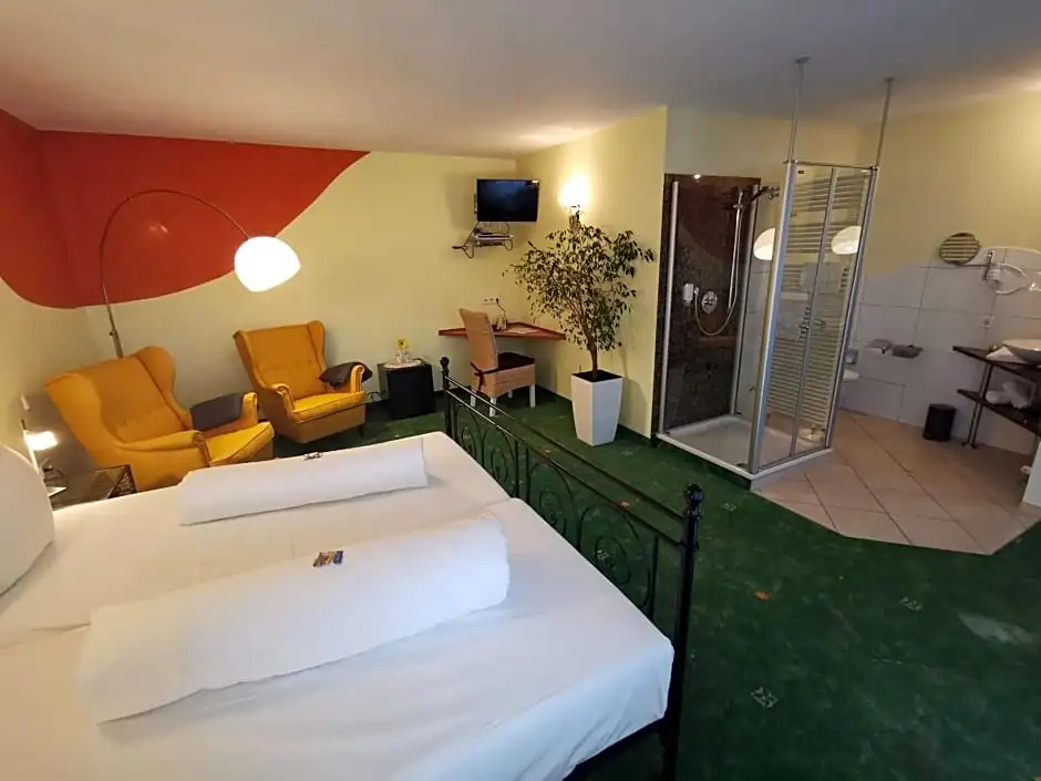 Hotel Am Hirschhorn - Chambres