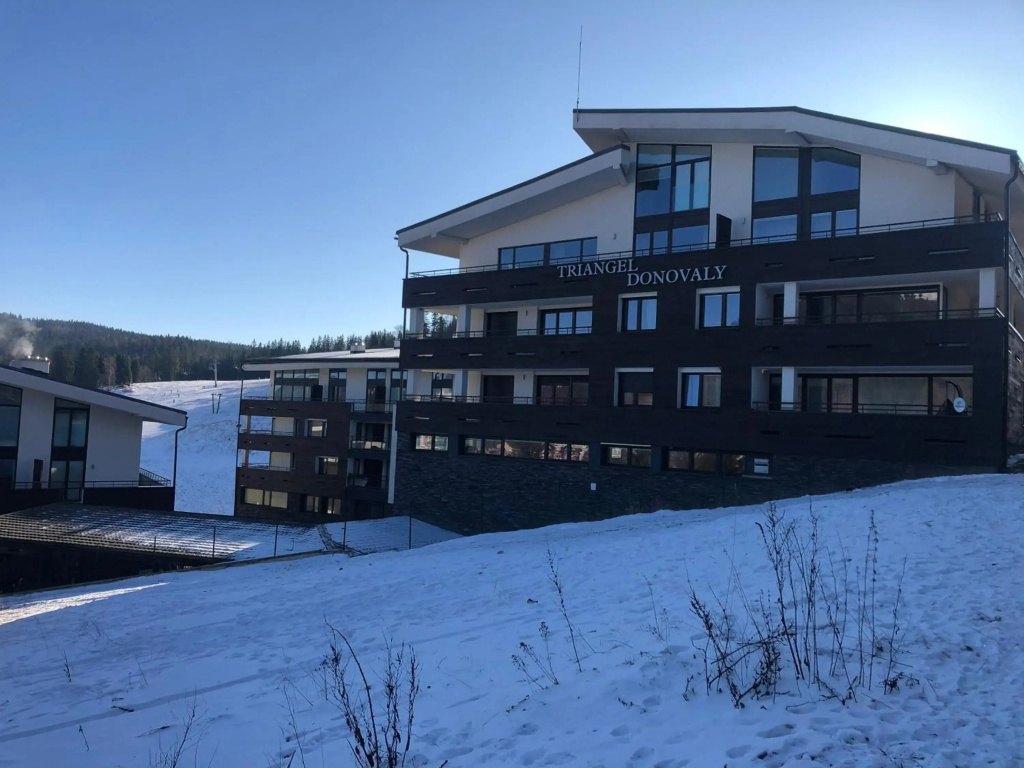 Útulný apartmán 50m od lyžiarskeho vleku Triangel