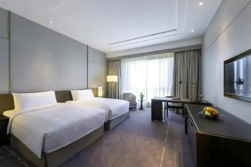 標準雙人房，兩張床