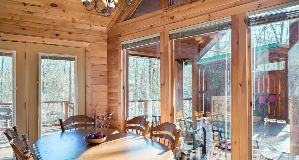 Deer Trail includes Sunken Hot Tub and Wood Fireplace by RedAwning