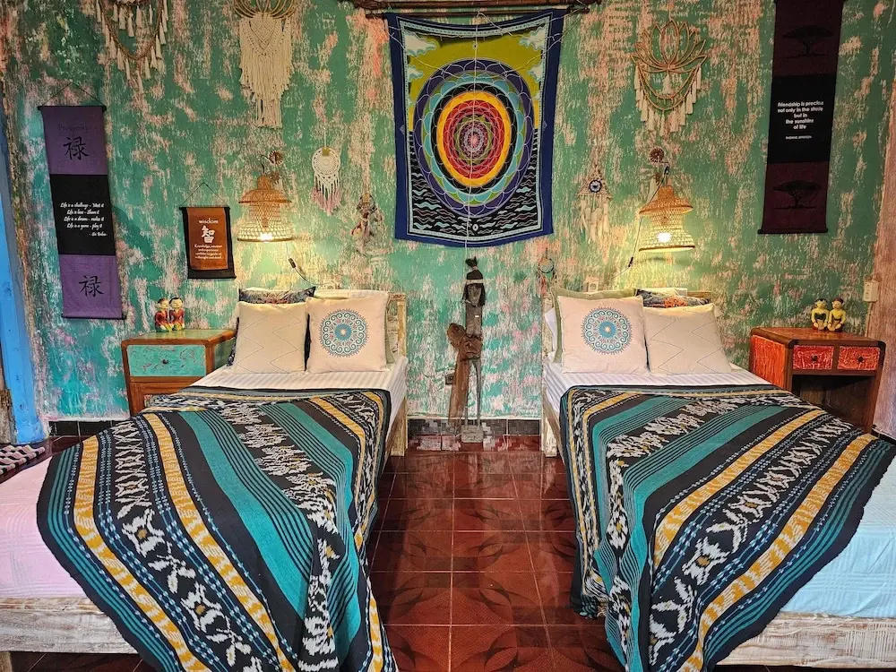 Standard Double room with garden view (twin beds)