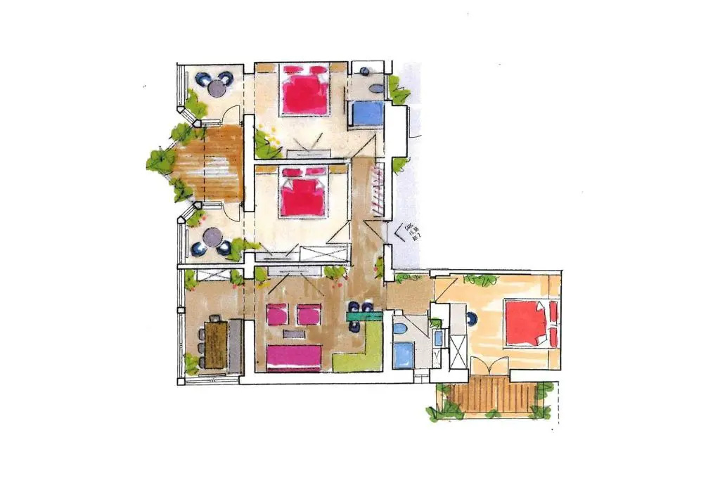 3 Bedrooms Apartment