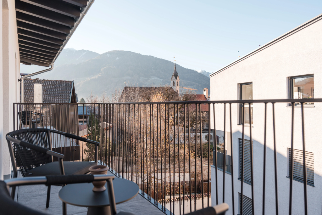 Studio with balcony