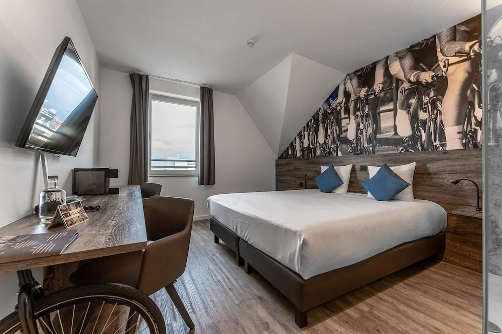 Velotel Brugge - Chambres