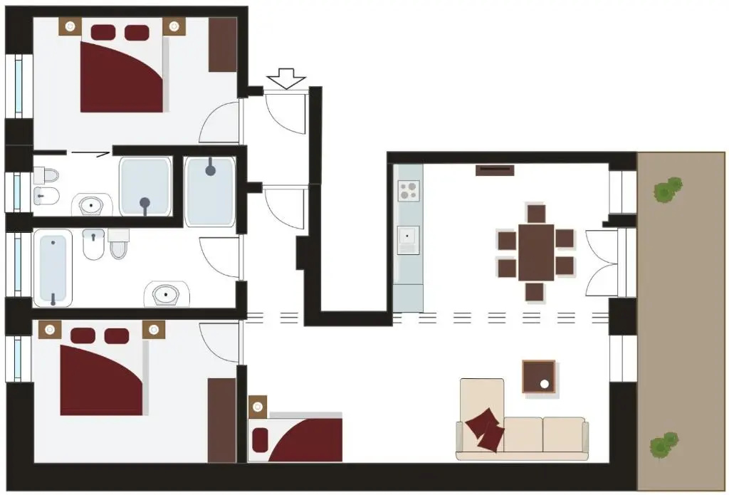 Tyrol - Chambres