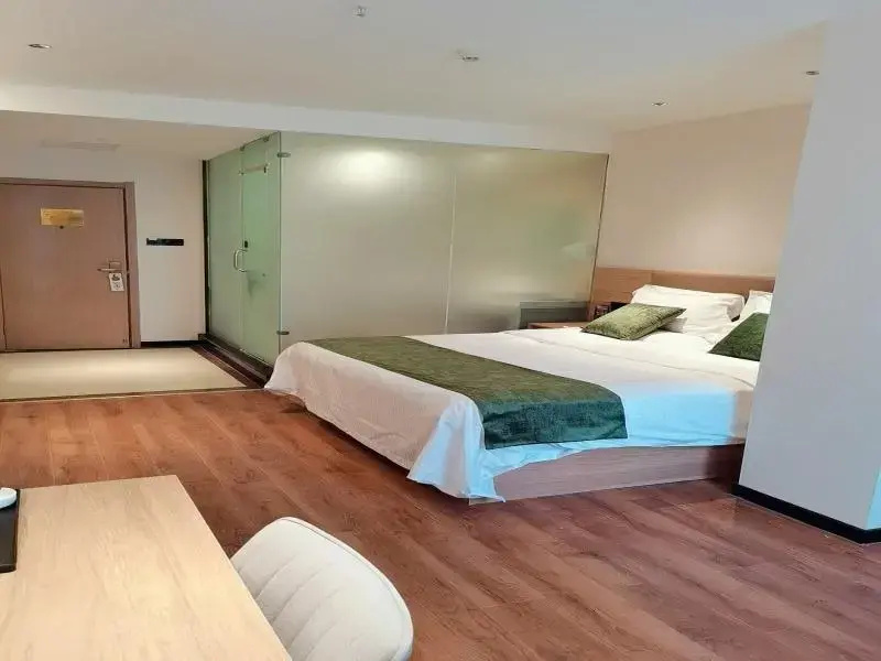 GreenTree Inn Shanxi Luliang Fengshan Road Central Park Express Hotel - Chambres