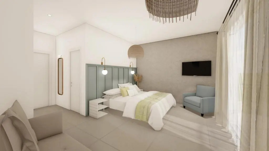 Suite with balcony