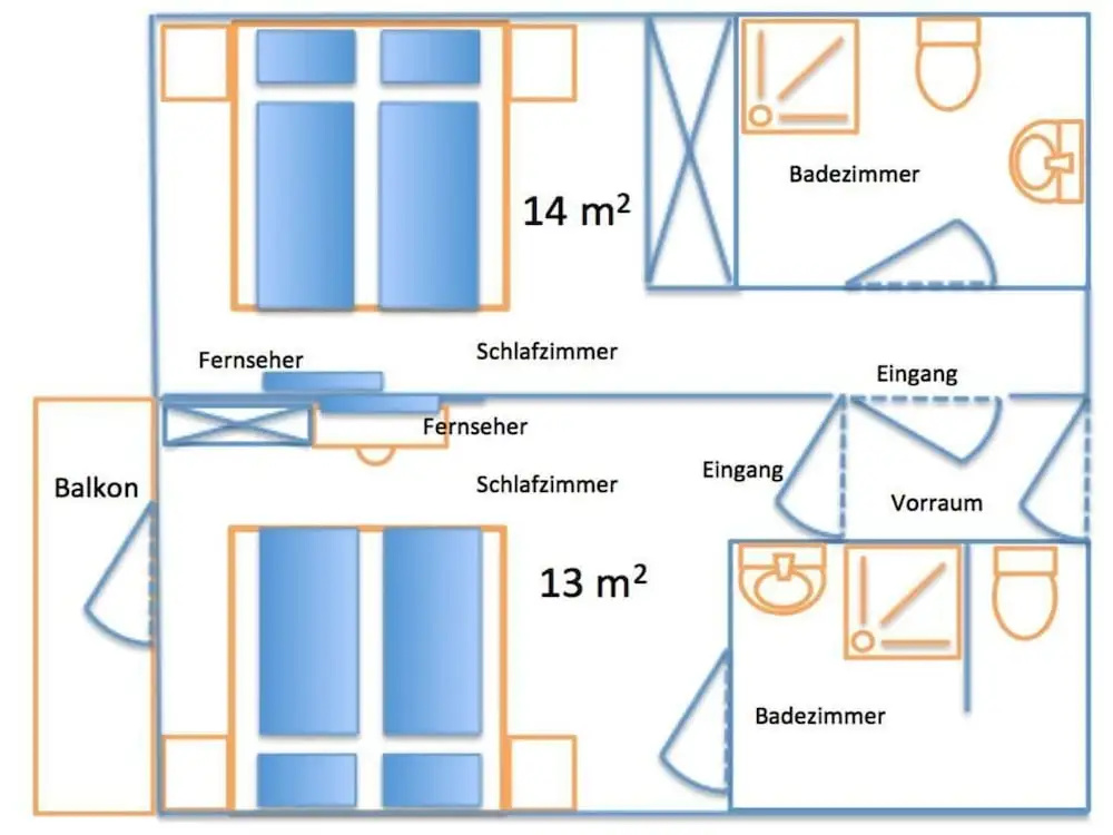 Hotel Mallnitz Appartements - Chambres