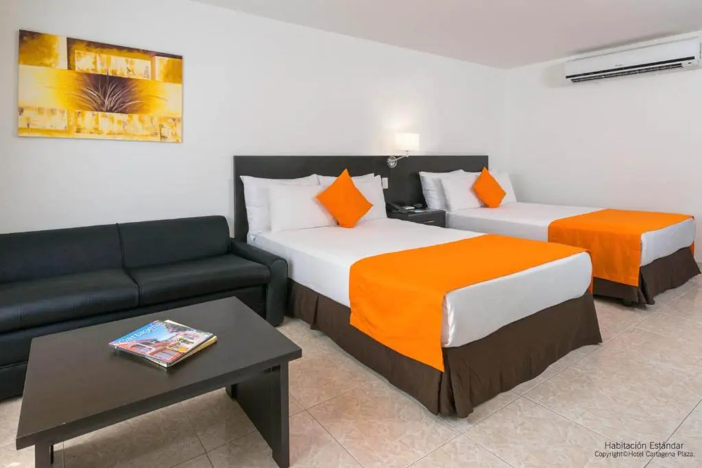 Hotel Cartagena Plaza - Chambres