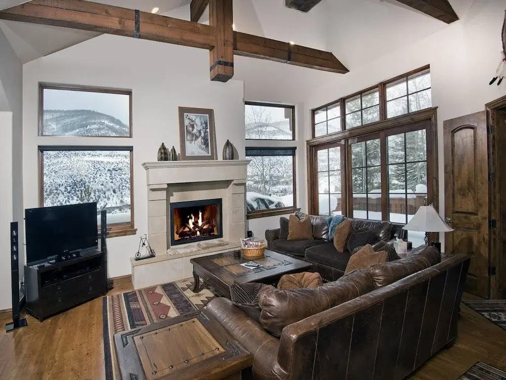 Cottage with balcony