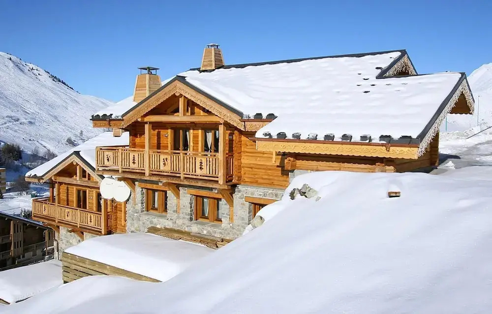 Voir la photo 1 — Chalet With a Fireplace at 500m From ski Lift