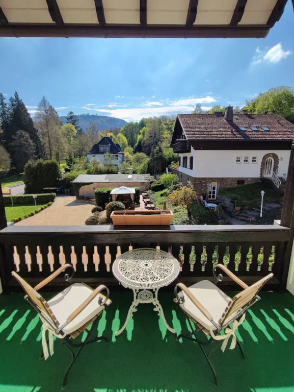 Studio with balcony