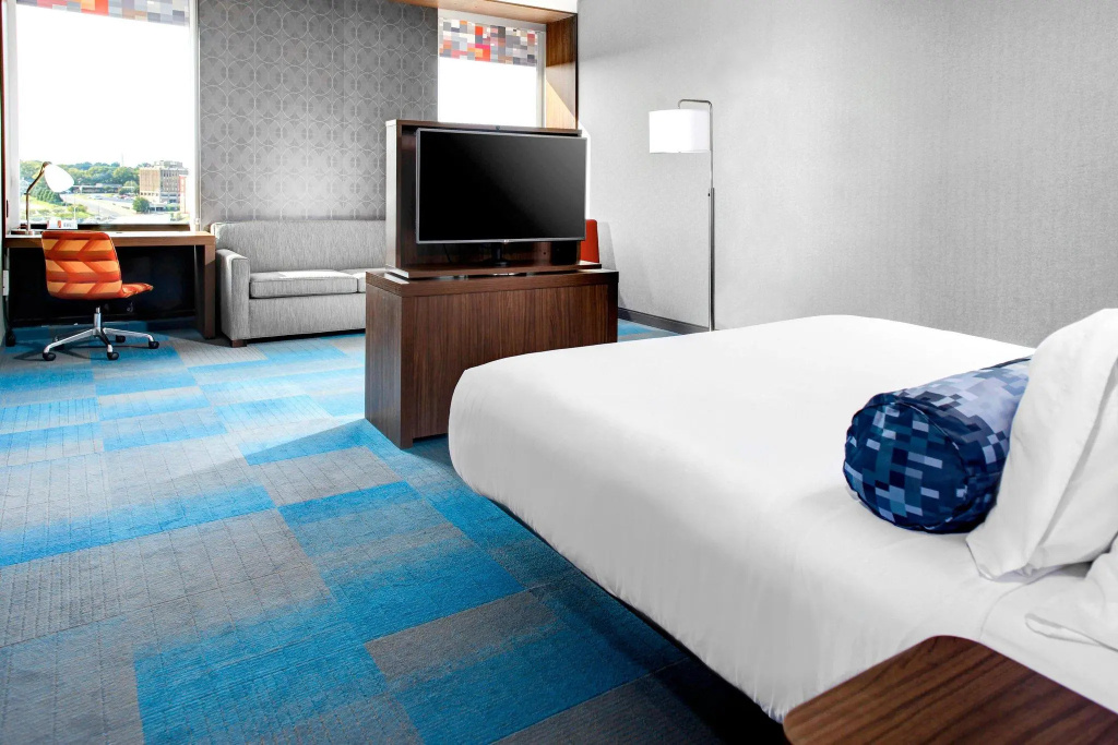 Aloft by Marriott Durham Downtown - Chambres