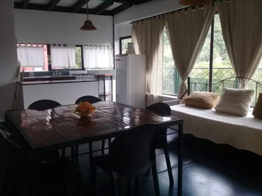 Apartment with mountain view