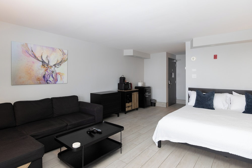 Standard Double Studio with partial view (full double bed)