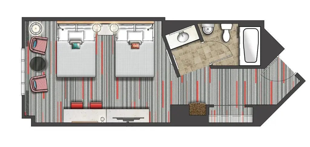 Universal's Hard Rock Hotel - Chambres