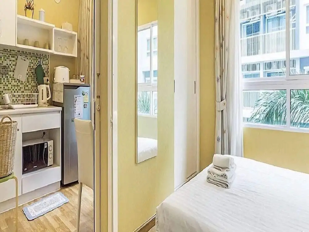 The Trust Huahin Condo Garden View by Dome - Chambres