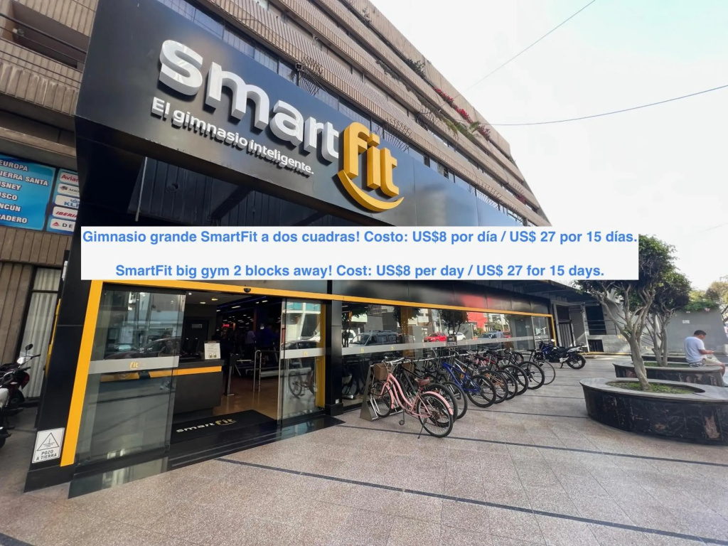 ALU Apartments - Miraflores f/Doubletree Hilton c/AC Wifi+60M