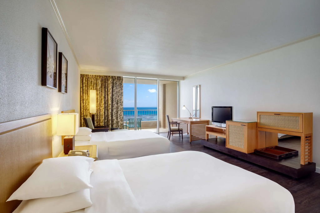 雙人房，兩張床