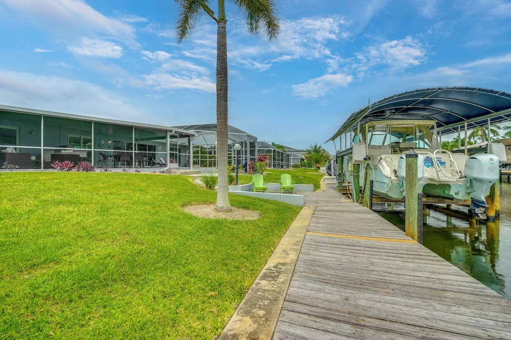 Canalfront Cape Coral Home With Dock & Bbq!