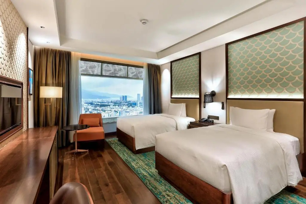 Guest High Floor Double room with ocean view (twin beds)