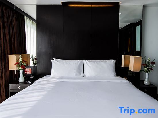 Двухместный номер Deluxe с видом на город двуспальная кровать в Hotel Selection Pattaya