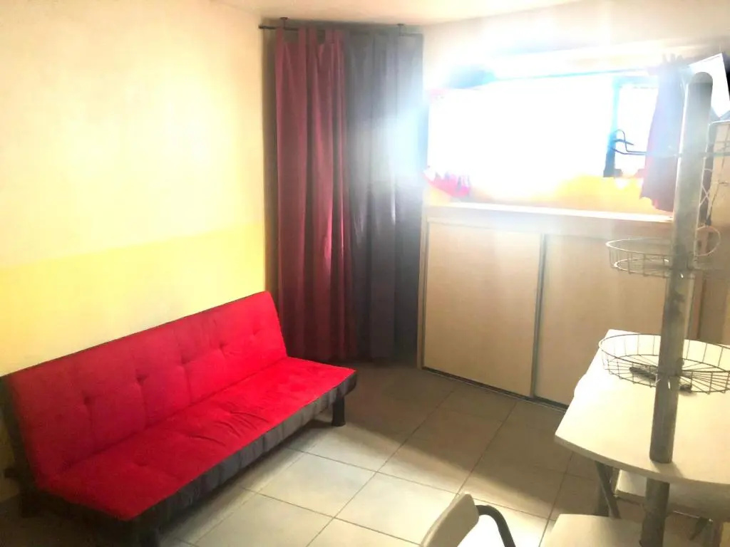 studio - baignoire - prêt de vtt - lave linge