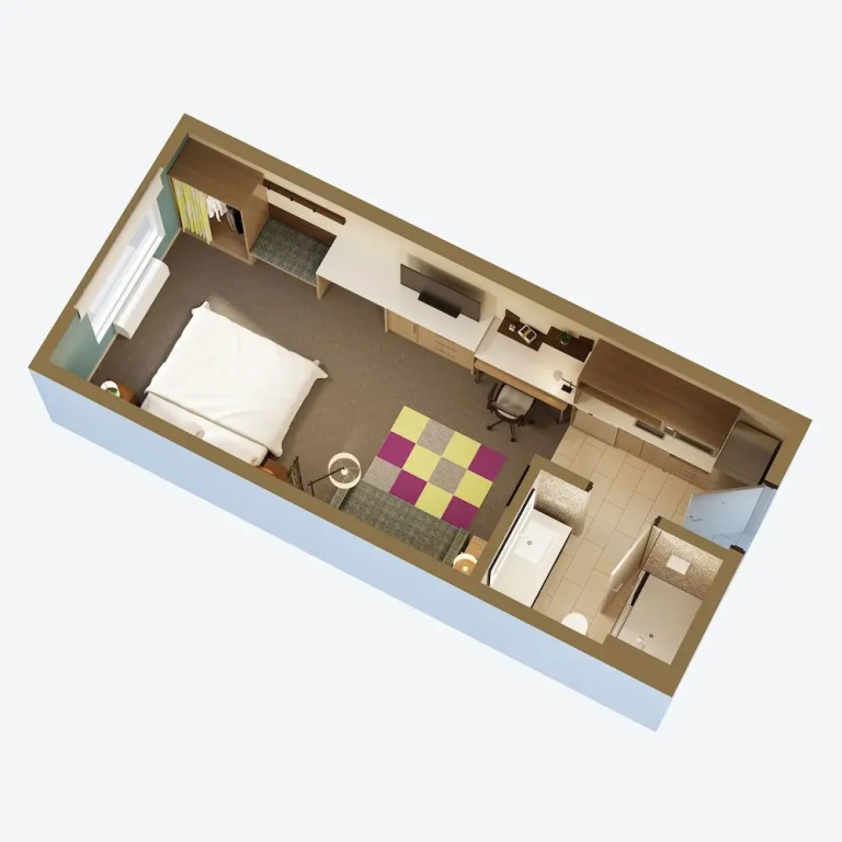 Home2 Suites by Hilton Goldsboro - Chambres