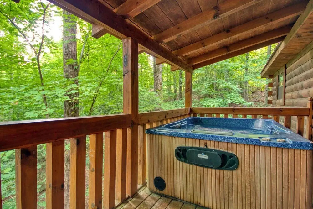 Secret Hideaway #195 by Aunt Bug's Cabin Rentals