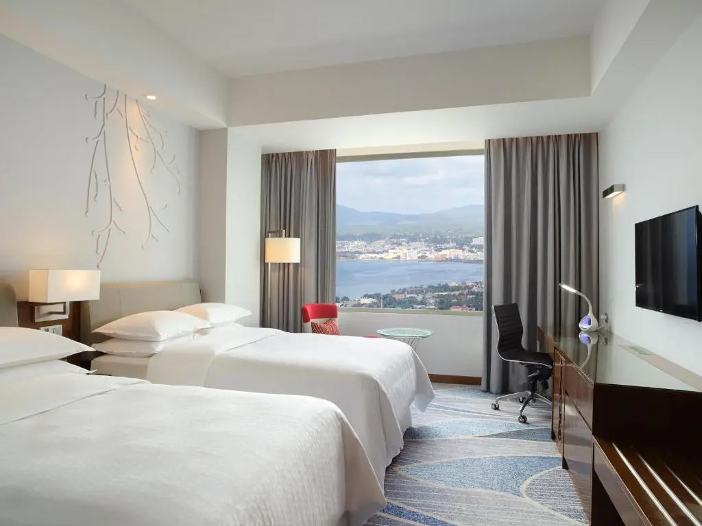 Deluxe Double room with sea view (twin beds)