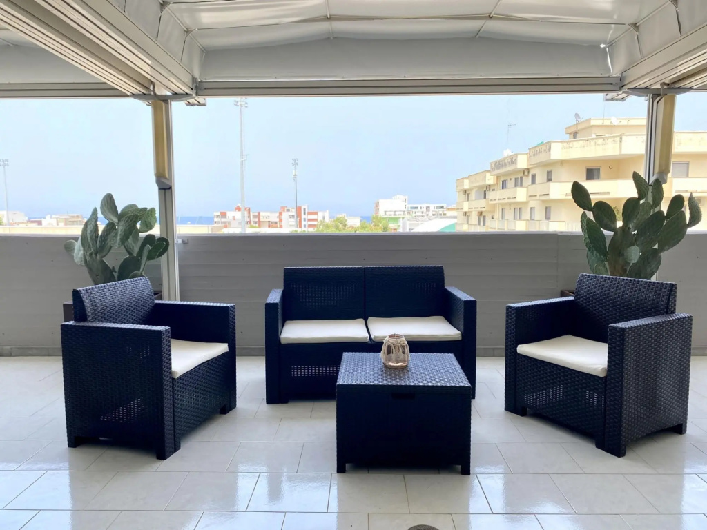 Spacious apartment, gym, terrace, suitable for families-Bella Luna Apulian Living