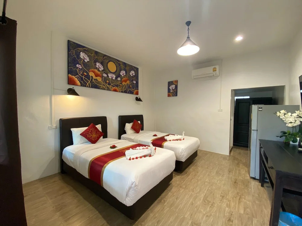 Двухместный номер Standard с видом на сад 2 отдельные кровати в The Krabi Forest Homestay