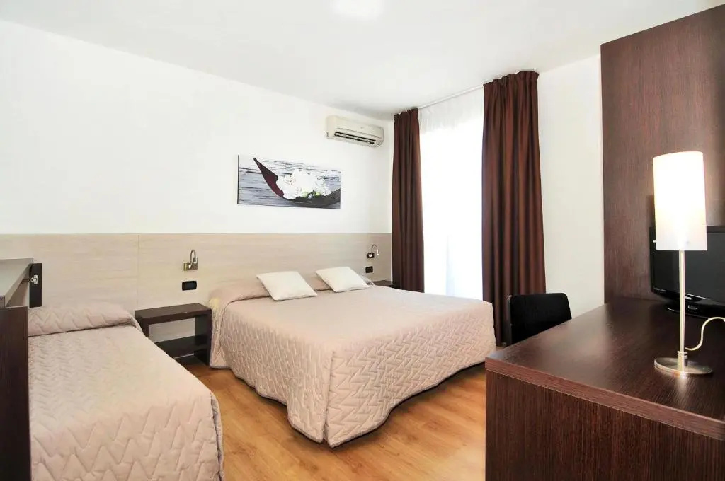 Standard Family room with balcony and with partial sea view