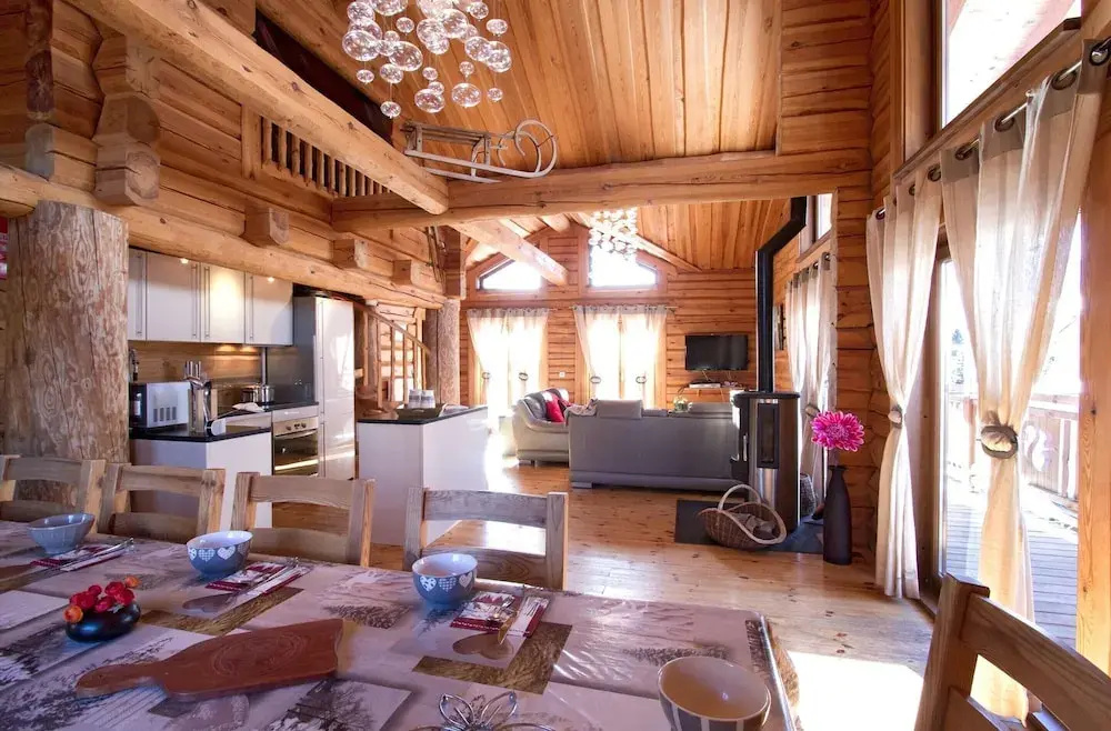 Voir la photo 4 — Chalet With a Fireplace at 500m From ski Lift