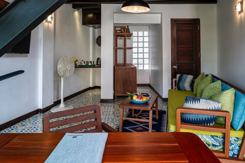 Double Suite with balcony and with garden view (full double bed)