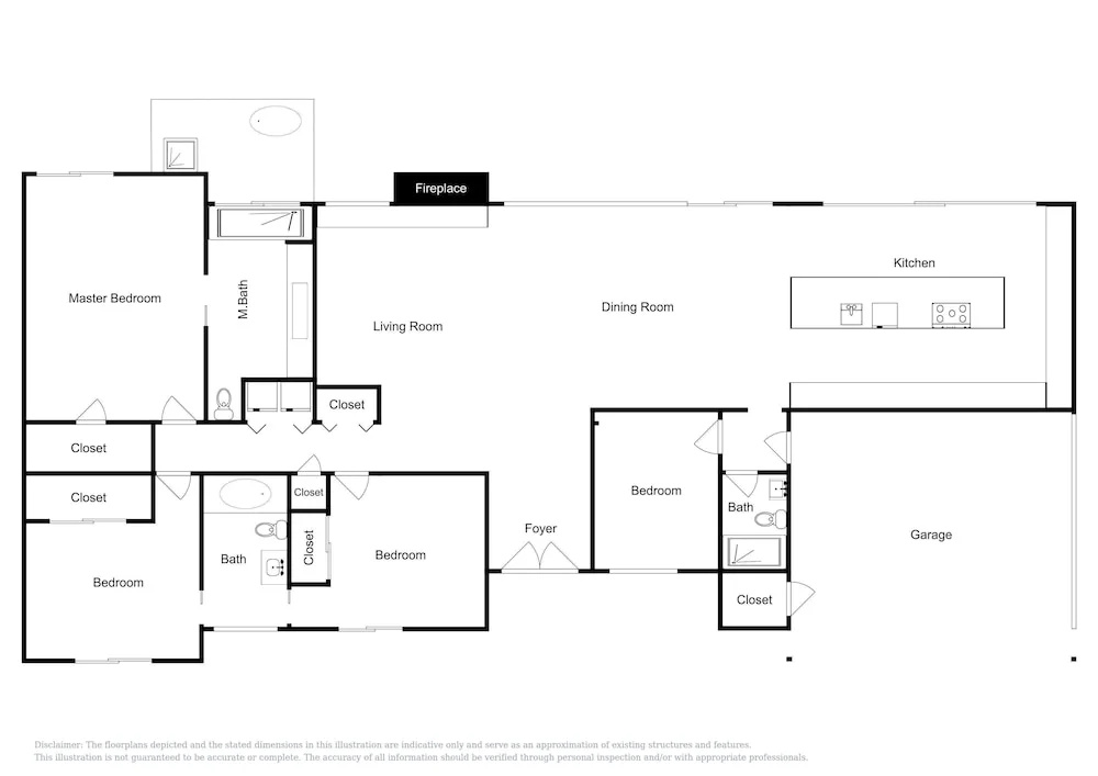 4br/3ba W/ Large Backyard/pool/ Jacuzzi In Palm Springs 4 Bedroom Home