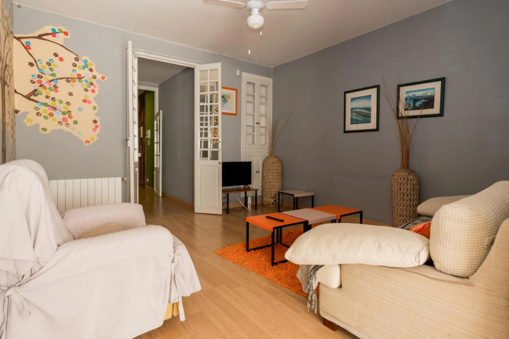 Big Flat at center of Valencia. WIFI