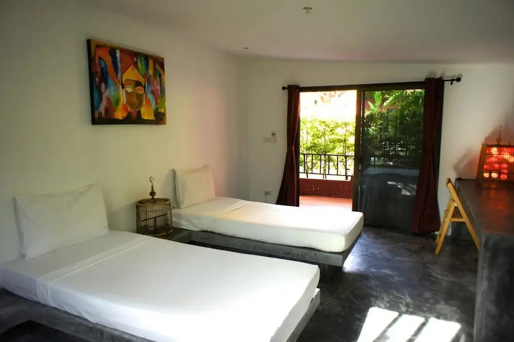 Standard Double room with garden view (twin beds)