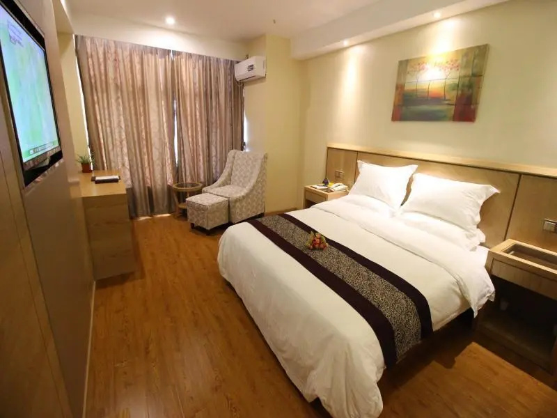 GreenTree Inn Jiangsu Wuxi Huishan High-Speed Rail Qianzhou Chongwen Road Business Hotel - Chambres