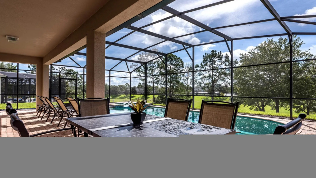 No Rear Neighbor Disney Home With Pool SPA
