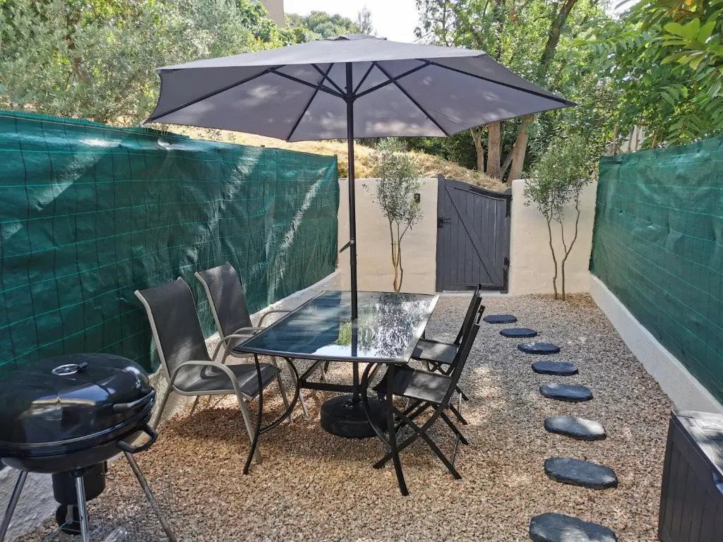 Voir la photo 1 — Studio clim reversible et jardin privatif au MOURILLON