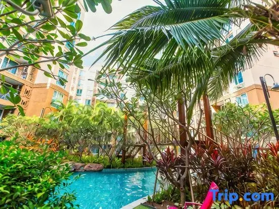 Двухместный номер Deluxe с видом на море (двуспальная кровать) в Atlantis Condo Resort Jomtien TLH
