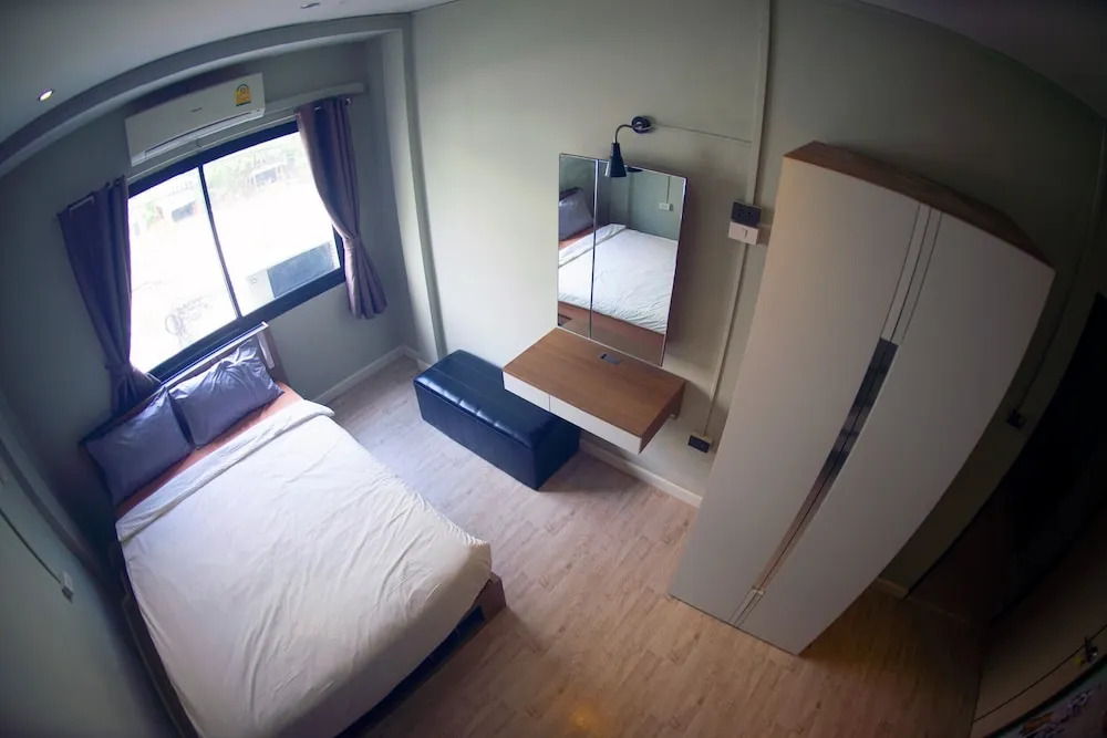 Двухместный номер Standard с видом на город двуспальная кровать в 1989 Hostel & Cafe