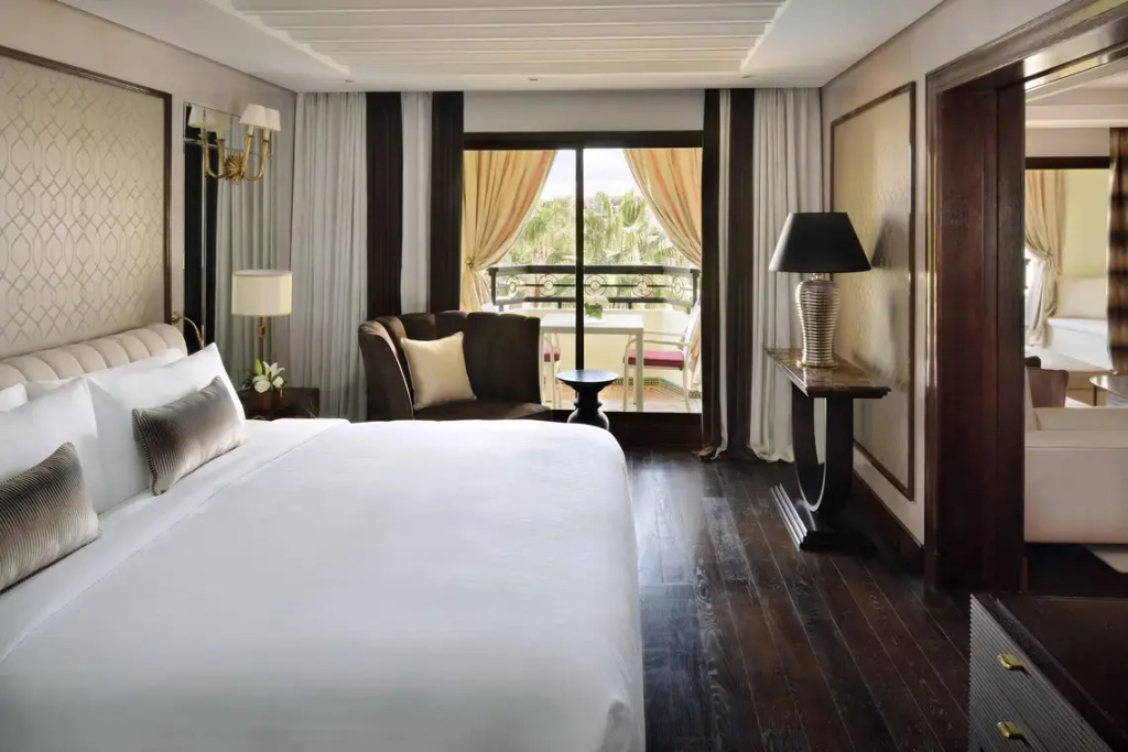 Ambassador Double Suite with balcony and with pool view (full double bed)