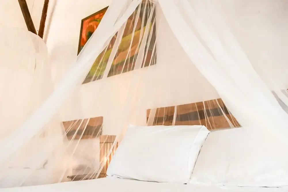 Standard Quadruple room with garden view