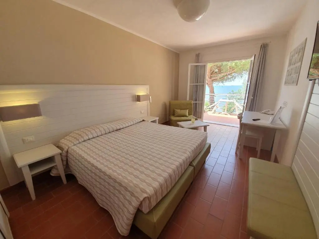 Deluxe Double room with sea view (full double bed)