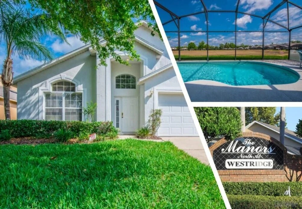 Near Disney Family Home With Private Pool 359