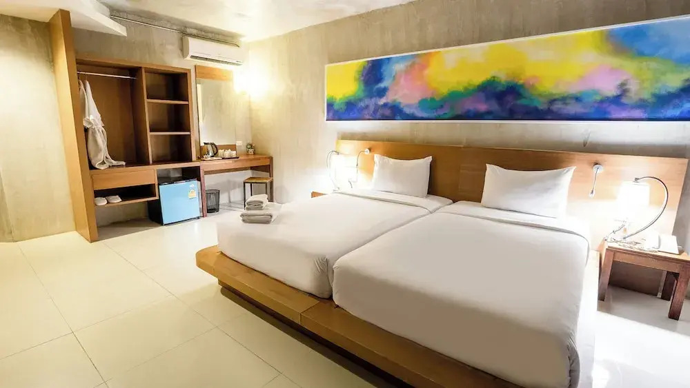 Номер Luxury с видом на сад в B2 Sea View Pattaya Boutique & Budget Hotel