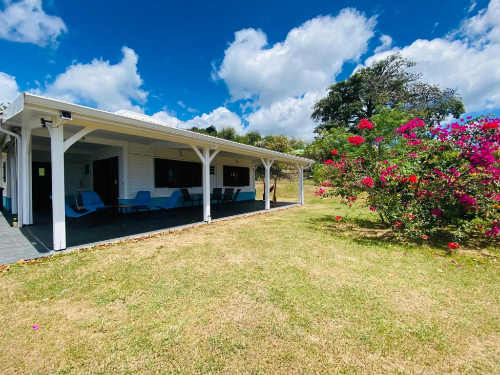 Villa Créole vue sur mer des Caraïbes